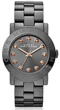 Buy Shop Marc Jacobs Rock Crystal Grey Dial Grey Steel Strap Watch for Women - MBM8596 USA Online