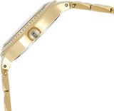 Buy Shop Guess Madison Diamonds Gold Dial Gold Steel Strap Watch for Women - W0637L2 USA Online