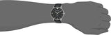 Buy Shop Emporio Armani Gianni Quartz Black Dial Black Leather Strap Watch For Men - AR0382 USA Online