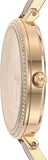 Buy Shop Michael Kors Jaryn Quartz Gold Dial Black Steel Strap Watch For Women - MK4544 USA Online
