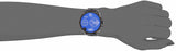 Buy Shop Diesel Big Daddy Blue Dial Black Leather Strap Watch For Men - DZ7127 USA Online