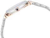 Buy Shop Emporio Armani Gianni T Bar Crystal Blue Dial Two Tone Steel Strap Watch For Women - AR11092 USA Online