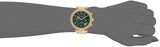 Buy Shop Michael Kors Parker Chronograph Green Dial Gold Steel Strap Watch for Women - MK6263 USA Online