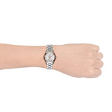 Buy Shop Michael Kors Mini Slim Runway Silver Dial Silver Steel Strap Watch for Women - MK3514 USA Online