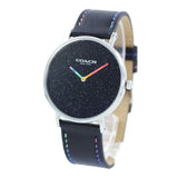 Buy Shop Coach Perry Black Dial Black Leather Strap Watch for Women - 14503033 USA Online
