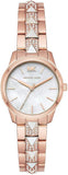 Buy Shop Michael Kors Runway Mercer Mother of Pearl White Dial Two Tone Steel Strap Watch For Women - MK6674 USA Online