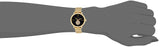 Buy Shop Michael Kors Portia Black Dial Gold Steel Strap Watch for Women - MK3788 USA Online