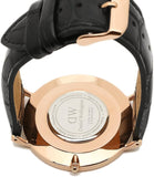 Buy Shop Daniel Wellington Classic Reading White Dial Black Leather Strap Watch For Men - DW00100014 USA Online