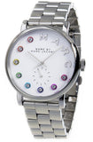Buy Shop Marc Jacobs Marc White Dial Silver Steel Strap Watch for Women - MBM3420 USA Online