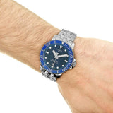 Buy Shop Tissot Seastar 1000 Powermatic 80 Blue Dial Silver Steel Strap Watch For Men - T120.407.11.041.00 USA Online