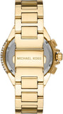 Buy Shop Michael Kors Camille Chronograph White Dial Gold Steel Strap Watch For Women - MK6994 USA Online