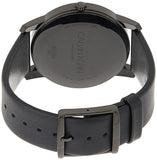 Buy Shop Calvin Klein City Quartz Black Dial Black Leather Strap Watch for Men - K2G2G4C1 USA Online