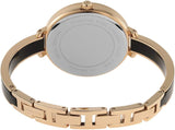 Buy Shop Michael Kors Jaryn Quartz Gold Dial Black Steel Strap Watch For Women - MK4544 USA Online