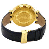 Buy Shop Versace Race GMT Blue Dial Blue Leather Strap Watch For Men - 29G70D282 USA Online