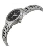 Buy Shop Tissot Le Locle Small Automatic Black Dial Silver Steel Strap Watch For Women - T41.1.183.54 USA Online