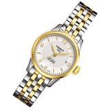 Buy Shop Tissot Le Locle Automatic Small Lady White Dial Two Tone Steel Strap Watch For Women - T41.2.183.34 USA Online