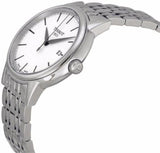 Buy Shop Tissot Carson Steel White Dial Silver Steel Strap Watch For Men - T085.410.11.011.00 USA Online