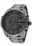 Buy Shop Diesel Mega Chief Chronograph Grey Dial Grey Steel Strap Watch for Men - DZ4282 USA Online