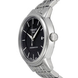 Buy Shop Tissot Classic Carson Powermatic 80 Black Dial Silver Steel Strap Watch For Men - T085.407.11.051.00 USA Online