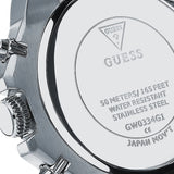 Buy Shop Guess Third Grear Multi Function Black Dial Black Rubber Strap Watch for Men- GW0334G1 USA Online