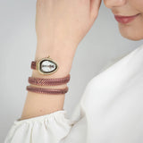 Buy Shop Just Cavalli Glam Snake White Dial Multicolor Steel Strap Watch for Women - JC1L163M0275 USA Online