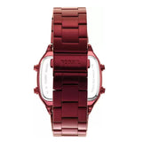Buy Shop Fossil Retro Analog-Digital Black Dial Red Steel Strap Watch for Men - FS5897 USA Online