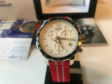 Buy Shop Tissot Quickster Chronograph NBA Houston Rockets Special Edition White Dial Two Tone NATO Strap Watch for Men - T095.417.17.037.12 USA Online