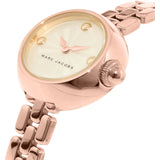 Buy Shop Marc Jacobs Courtney White Dial Rose Gold Steel Strap Watch for Women - MJ3458 USA Online