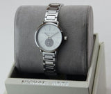 Buy Shop Michael Kors Portia Quartz Silver Dial Silver Steel Strap Watch For Women - MK3837 USA Online