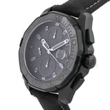 Buy Shop Tag Heuer Aquaracer Automatic Chronograph Special Edition Titanium Grey Dial Black Leather Strap Watch for Men - CAY218B.FC6370 USA Online