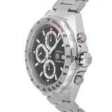 Buy Shop Tag Heuer Formula 1 Calibre 16 Automatic Chronograph Black Dial Silver Steel Strap Watch for Men - CAZ2010.BA0876 USA Online