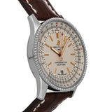 Buy Shop Breitling Navitimer 1 Automatic 41mm White Dial Brown Leather Strap Mens Watch - A17326211G1P1 USA Online