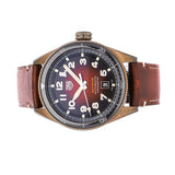 Tag Heuer Autavia Calibre 5 Chinese New Year Maroon Dial Maroon Leather Strap Watch for Men - WBE5193.FC8300