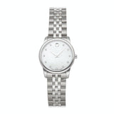 Movado Museum Classic Mother of Pearl Dial Silver Steel Strap Watch For Women - 0606612