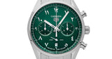 Buy Shop Tag Heuer Carrera Automatic Chronograph Limited Edition Green Dial Silver Steel Strap Watch for Men - CBN2014.EB0240 USA Online
