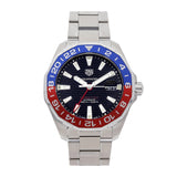 Buy Shop Tag Heuer Aquaracer Pepsi Black Dial Watch for Men - WAY201F.BA0927 USA Online