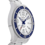 Buy Shop Breitling Superocean 42mm White Dial Silver Steel Strap Watch for Men - A17366D81A1A1 USA Online