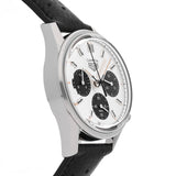 Buy Shop Tag Heuer Carrera Chronograph 60th Anniversary Silver Dial Black Leather Strap Watch for Men - CBK221H.FC8317 USA Online