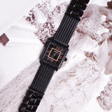 Buy Shop Guess Highline Black Dial Black Mesh Bracelet Watch for Women - W0826L4 USA Online