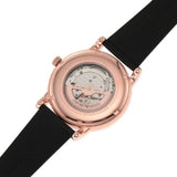 Buy Shop Emporio Armani Luigi Automatic Silver Dial Black Leather Strap Watch For Men - AR60013 USA Online
