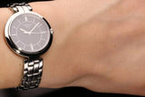 Buy Shop Tissot T Trend Flamingo Black Dial Silver Steel Strap Watch For Women - T094.210.11.051.00 USA Online