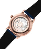 Buy Shop Emporio Armani Meccanico Automatic Blue Dial Blue Leather Strap Watch For Men - AR60050 USA Online