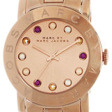 Buy Shop Marc Jacobs Amy Dexter Rose Gold Dial Rose Gold Steel Strap Watch for Women - MBM3216 USA Online