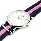 Buy Shop Daniel Wellington Classy Winchester White Dial Two Tone NATO Strap Watch For Women - DW00100081 USA Online
