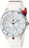 Buy Shop Tommy Hilfiger White Dial White Rubber Strap Watch for Women - 1781271 USA Online