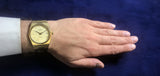 Buy Shop Tissot PRX Champagne Yellow Gold Dial Gold Steel Strap Watch for Men - T137.410.33.021.00 USA Online