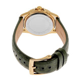 Buy Shop Michael Kors Mini Everest Crystals White Dial Green Leather Strap Watch for Women - MK4720 USA Online