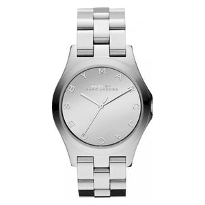 Buy Shop Marc Jacobs Henry Silver Dial Silver Steel Strap Watch for Women - MBM3210 USA Online