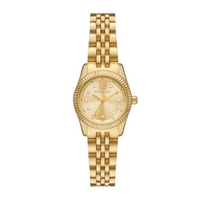 Buy Shop Michael Kors Lexington Analog Gold Dial Gold Steel Strap Watch for Women - MK4741 USA Online