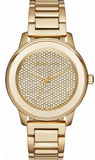 Buy Shop Michael Kors Kinley Gold Dial Gold Steel Strap Watch for Women - MK6209 USA Online